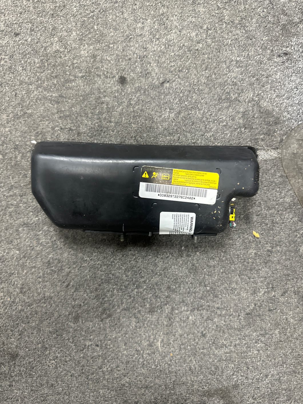 2005-2013 CHEVROLET CORVETTE DRIVER SEAT AIRBAG (LH) (P)