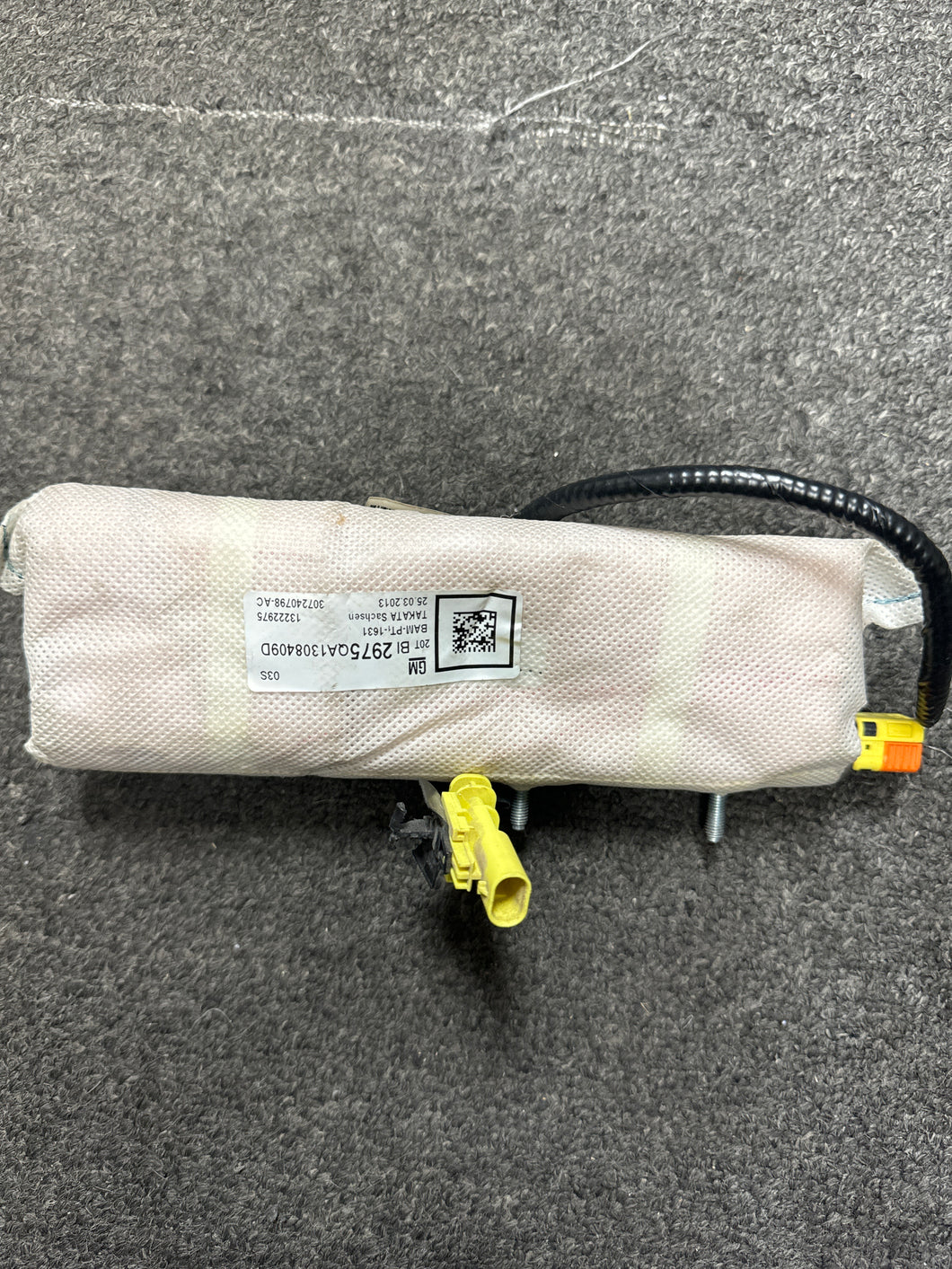 2013 OPEL INSIGNIA PASSENGER SEAT AIRBAG (RH) (P)