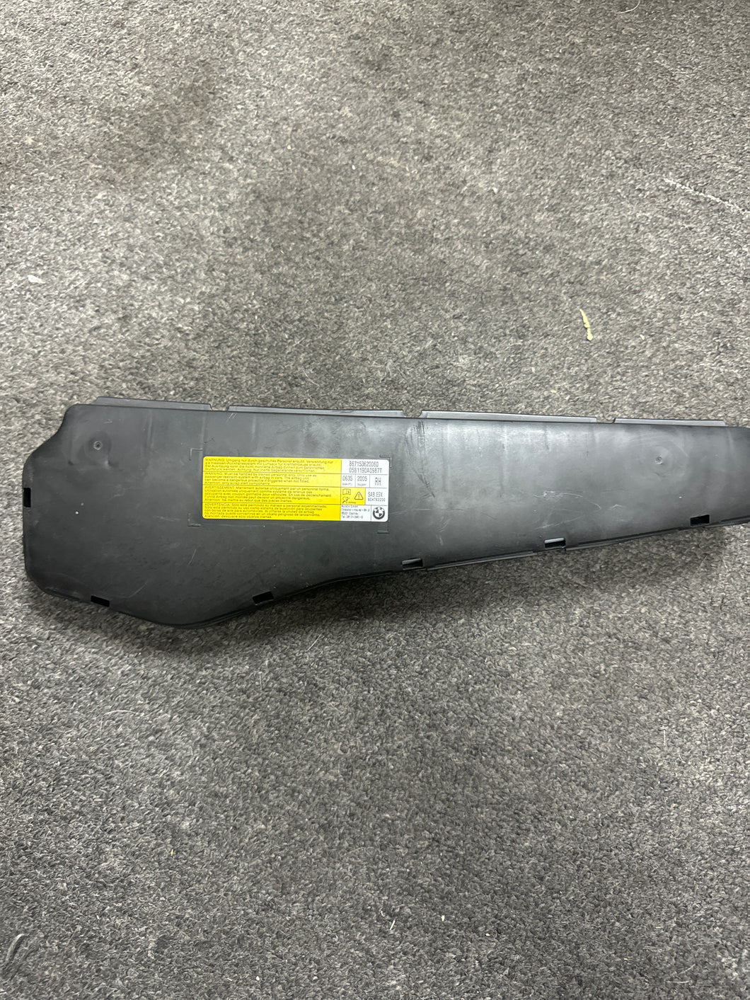 2006-2010 BMW E90 E92 325 328 330 335 M3 FRONT PASSENGER SEAT AIRBAG (RH) (P)