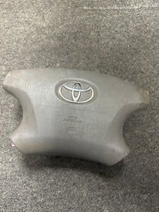 2002-2004 TOYOTA CAMRY DRIVER STEERING WHEEL AIRBAG (GRAY) (P)