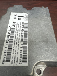 CHRYSLER SEBRING AIRBAG CONTROL MODULE PN: P05084103AC (P)