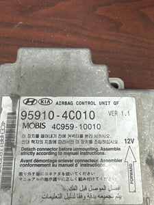 KIA OPTIMA AIRBAG CONTROL MODULE P/N 95910-4C010 (P)