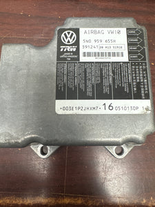 VOLKSWAGEN PASSAT AIRBAG CONTROL MODULE PN: 5N0 959 655H (P)