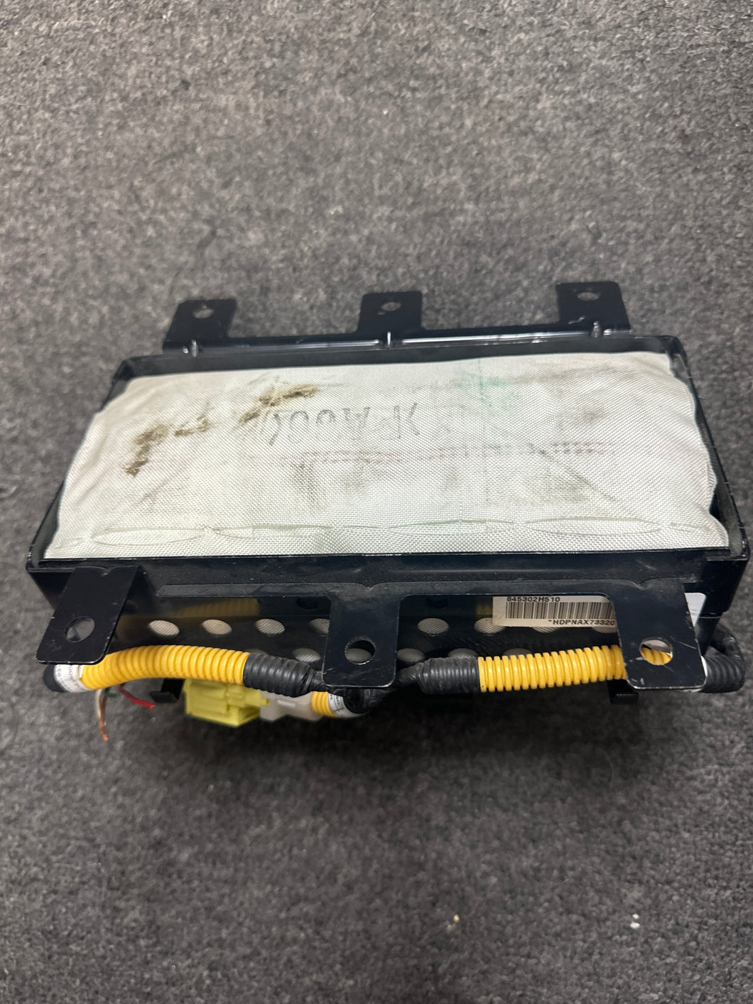 2009-2012 HYUNDAI ELANTRA PASSENGER SIDE DASH AIRBAG (RH) (P)