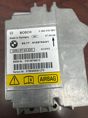 BMW E89 E90 E91 AIRBAG CONTROL MODULE PN: 65.77-9159794-01 (P)