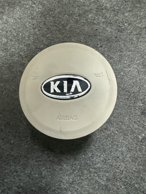 2010-2013 KIA SOUL DRIVER STEERING WHEEL AIRBAG (TAN) (P)