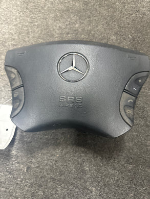 2003-2006 MERCEDES W220 S55 AMG S430 CL500 DRIVER STEERING WHEEL AIRBAG (P)