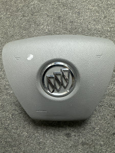 2008-2017 BUICK ENCLAVE DRIVER STEERING WHEEL AIRBAG (P) GRAY PN:23165547