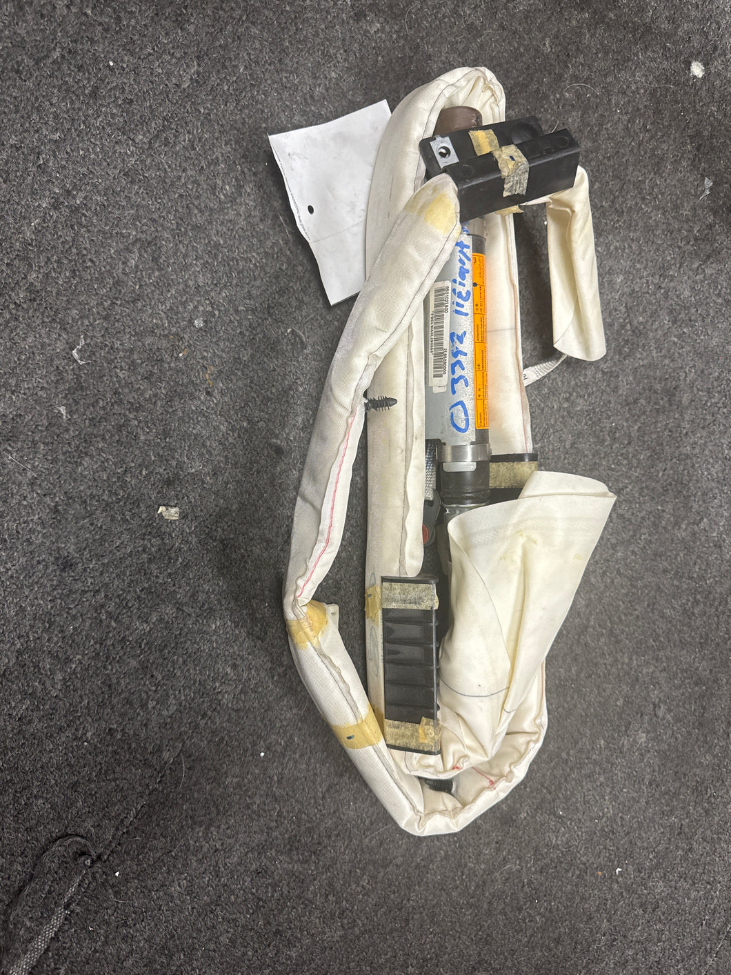 2009-2012 HYUNDAI ELANTRA DRIVER ROOF CURTAIN AIRBAG (LH)