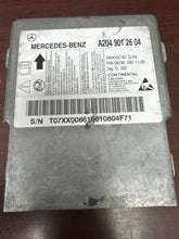 Load image into Gallery viewer, MERCEDES BENZ C-CLASS AIRBAG CONTROL MODULE PN: A2049012604 (P)