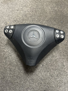 2005-2008 MERCEDES R171 SLK280 C280 C350 DRIVER STEERING WHEEL AIRBAG (P)