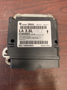 DODGE CHALLENGER AIRBAG CONTROL MODULE P/N 68369388AA (P)