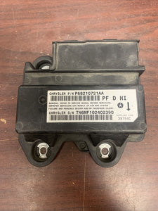 DODGE DART AIRBAG CONTROL MODULE P/N P68210721AA (P)